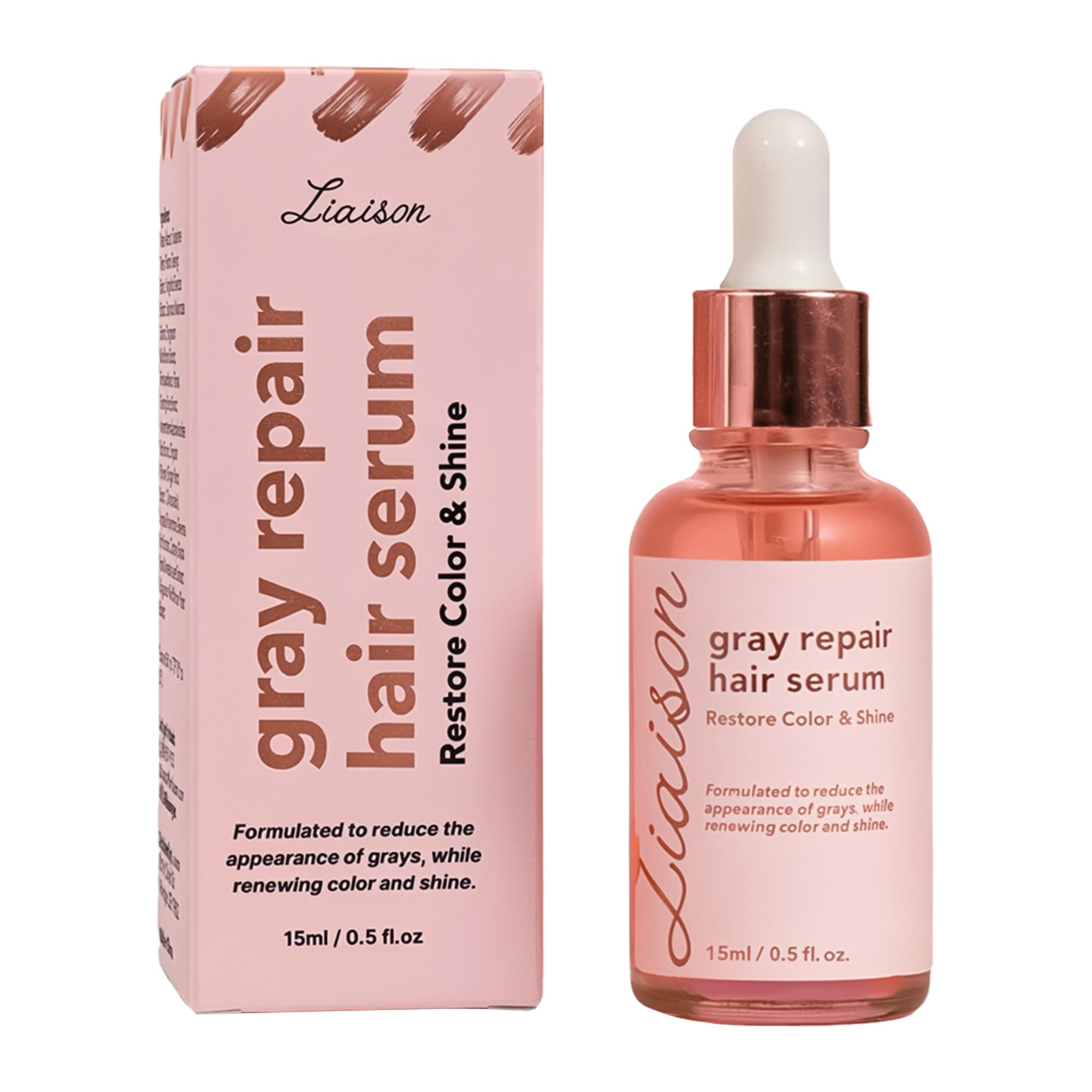 Amazon.com : Gray Repair Hair Serum – Restore Natural Hair Color